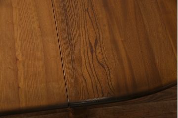 ヴィンテージ家具　イギリスビンテージ　ERCOL(アーコール)　エレガントなドローリーフテーブル(ダイニングテーブル)