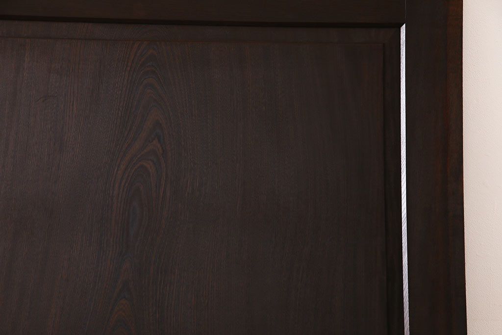 和製アンティーク　総ケヤキ材　和モダンの空間におすすめの一枚板の蔵戸(引き戸、建具、玄関戸)