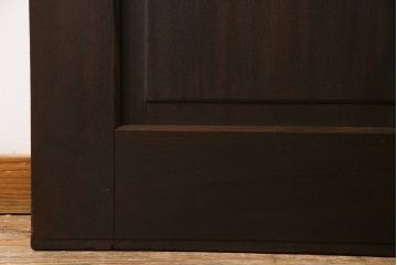 和製アンティーク　総ケヤキ材　和モダンの空間におすすめの一枚板の蔵戸(引き戸、建具、玄関戸)