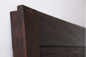 和製アンティーク　総ケヤキ材　和モダンの空間におすすめの一枚板の蔵戸(引き戸、建具、玄関戸)