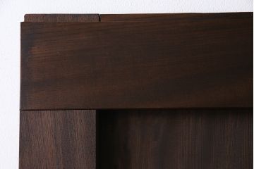 和製アンティーク　総ケヤキ材　和モダンの空間におすすめの一枚板の蔵戸(引き戸、建具、玄関戸)