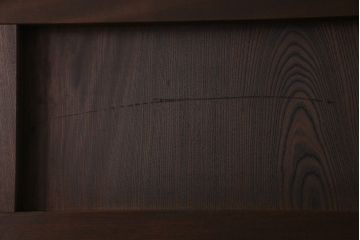 和製アンティーク　総ケヤキ材　和モダンの空間におすすめの一枚板の蔵戸(引き戸、建具、玄関戸)