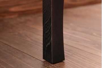 アンティーク家具　昭和中期　栓材一枚板　味わいある佇まいが魅力の角ちゃぶ台(座卓、ローテーブル)
