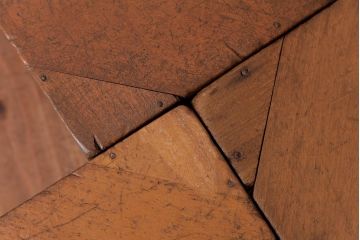 アンティーク雑貨　昭和レトロ　大きな積み木セット【マルチ/14ヶ組】(飾り台、花台、ディスプレイ雑貨)