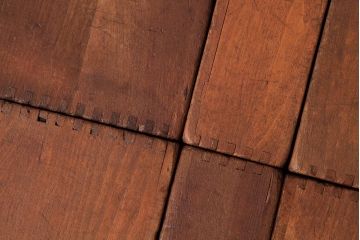 アンティーク雑貨　昭和レトロ　大きな積み木セット【マルチ/14ヶ組】(飾り台、花台、ディスプレイ雑貨)