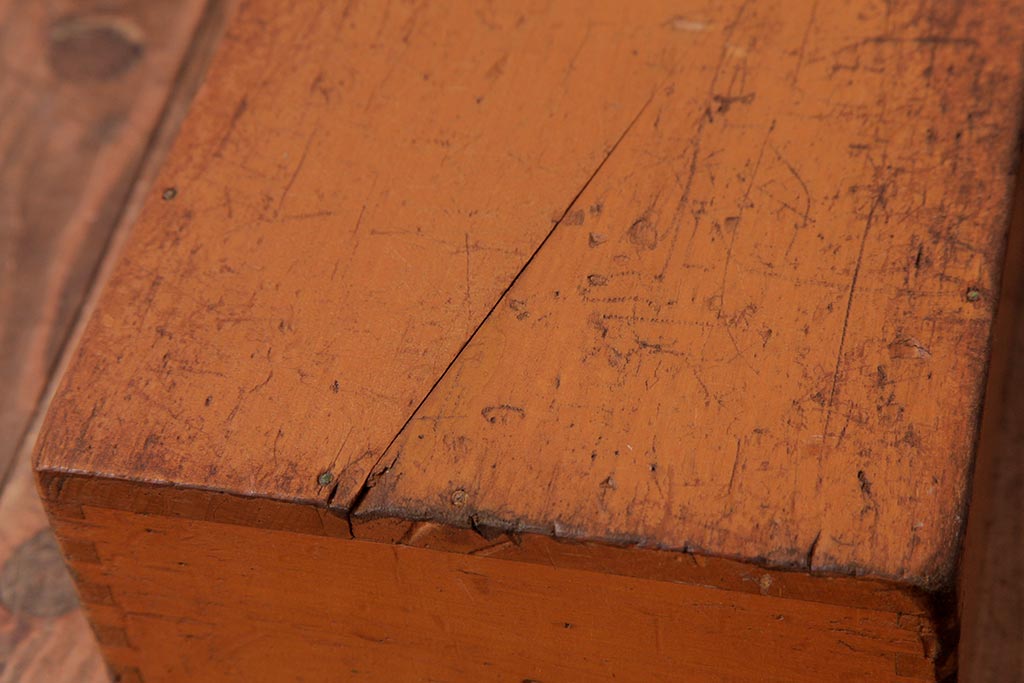 アンティーク雑貨　昭和レトロ　大きな積み木セット【マルチ/16ヶ組】(飾り台、花台、ディスプレイ雑貨)(3)