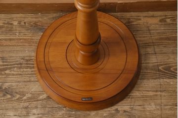 アンティーク雑貨　中古　ビンテージカリモク　上品な挽き物加工が施されたポールハンガー
