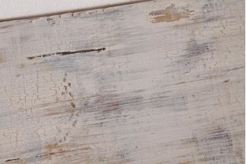 フランスアンティーク　ペイント家具　フレンチシャビーな雰囲気がお洒落な壁掛け棚(フック、ウォールラック)