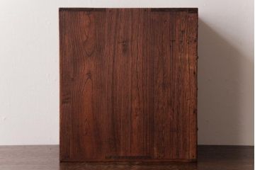 レトロ家具　昭和レトロ　桐材　味わいのある木肌の小引き出し(小物収納、卓上収納)
