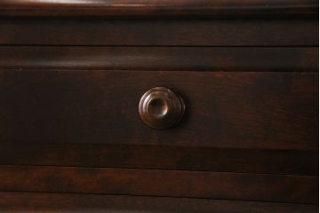 ビンテージ　北海道民芸家具　シンプルながら上品なローチェスト(引き出し、タンス)