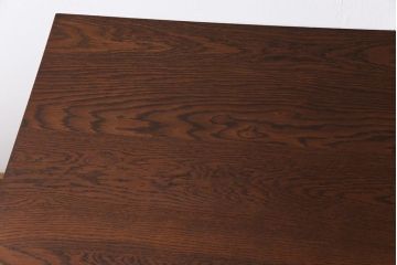 ラフジュ工房オリジナル　ペイント　淡い青緑　4脚格納スツールのテーブル(作業台、ダイニングテーブル)