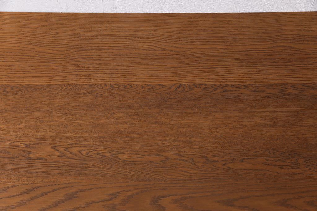 ラフジュ工房オリジナル　ペイント　アンティークホワイト　4脚格納スツールのテーブル(作業台、ダイニングテーブル)