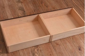 中古美品　蝦夷民藝(蝦夷民芸家具)　小振りのキャビネット(飾り棚、サイドキャビネット)