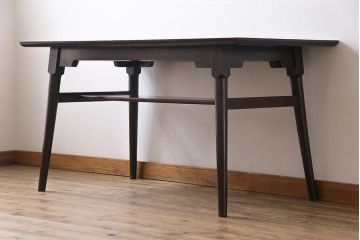 ビンテージ　松本民芸家具　上品で落ち着きのあるダイニングテーブル(食卓)