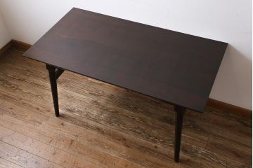 ビンテージ　松本民芸家具　上品で落ち着きのあるダイニングテーブル(食卓)