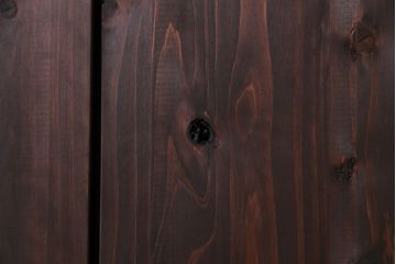 ラフジュ工房オリジナル シンプルなデザインのアイアンラック【大】・奥行広め(陳列棚、飾り棚、店舗什器)(2)