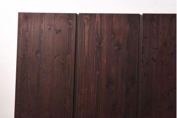 ラフジュ工房オリジナル シンプルなデザインのアイアンラック【中】・奥行広め(陳列棚、飾り棚、店舗什器)(2)