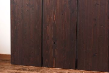 ラフジュ工房オリジナル シンプルなデザインのアイアンラック【中】・奥行広め(陳列棚、飾り棚、店舗什器)(2)