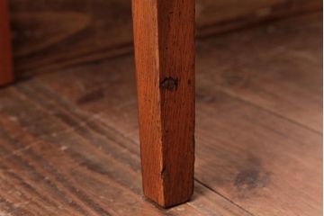レトロ家具　昭和レトロ　ブナ材　木の温もりを感じる品の良いスツール(椅子)