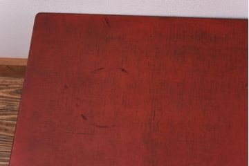 アンティーク家具　和製アンティーク　朱塗り　上品な味わいが楽しめる座卓(センターテーブル、ローテーブル)