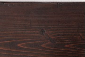 レトロ家具　和製アンティーク　栓材　レトロシックな鉄脚付きサイドチェスト(サイドキャビネット、引出し)