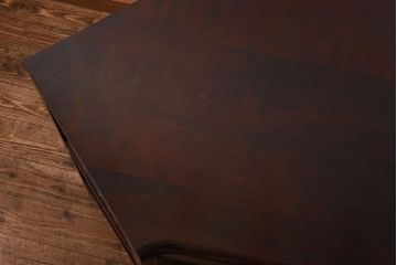 中古　北海道民芸家具　こだわりのお部屋づくりにおすすめなコーナーデスク(ワークデスク、机、在宅ワーク、在宅用)