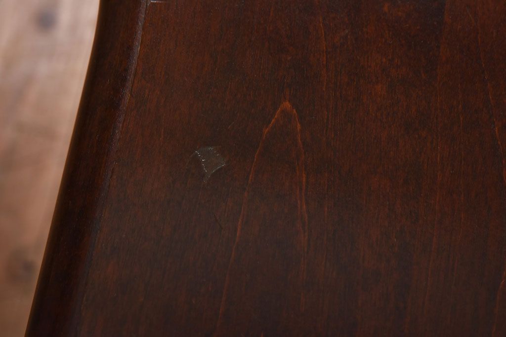 中古　北海道民芸家具　こだわりのお部屋づくりにおすすめなコーナーデスク(ワークデスク、机、在宅ワーク、在宅用)