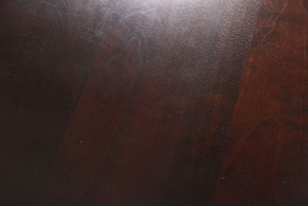 中古　北海道民芸家具　こだわりのお部屋づくりにおすすめなコーナーデスク(ワークデスク、机、在宅ワーク、在宅用)