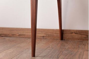 ビンテージ家具　北欧ヴィンテージ　チーク材　洗練されたデザインのラダーバックチェア(ダイニングチェア、ワークチェア、椅子)