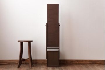 レトロ家具　昭和中期　シンプルで取り入れやすいレトロモダンなドレッサー(鏡台)