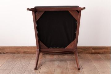 ビンテージ家具　北欧ヴィンテージ　チーク材　洗練されたデザインのラダーバックチェア(ダイニングチェア、ワークチェア、椅子)(1)