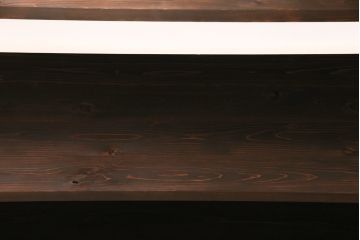 ラフジュ工房オリジナル　ホワイト　ペイントアイアンラック【小】・奥行広め(陳列棚、飾り棚、店舗什器)