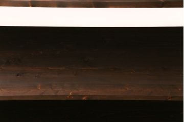 ラフジュ工房オリジナル　水色　ペイントアイアンラック【小】・奥行広め(陳列棚、飾り棚、店舗什器)