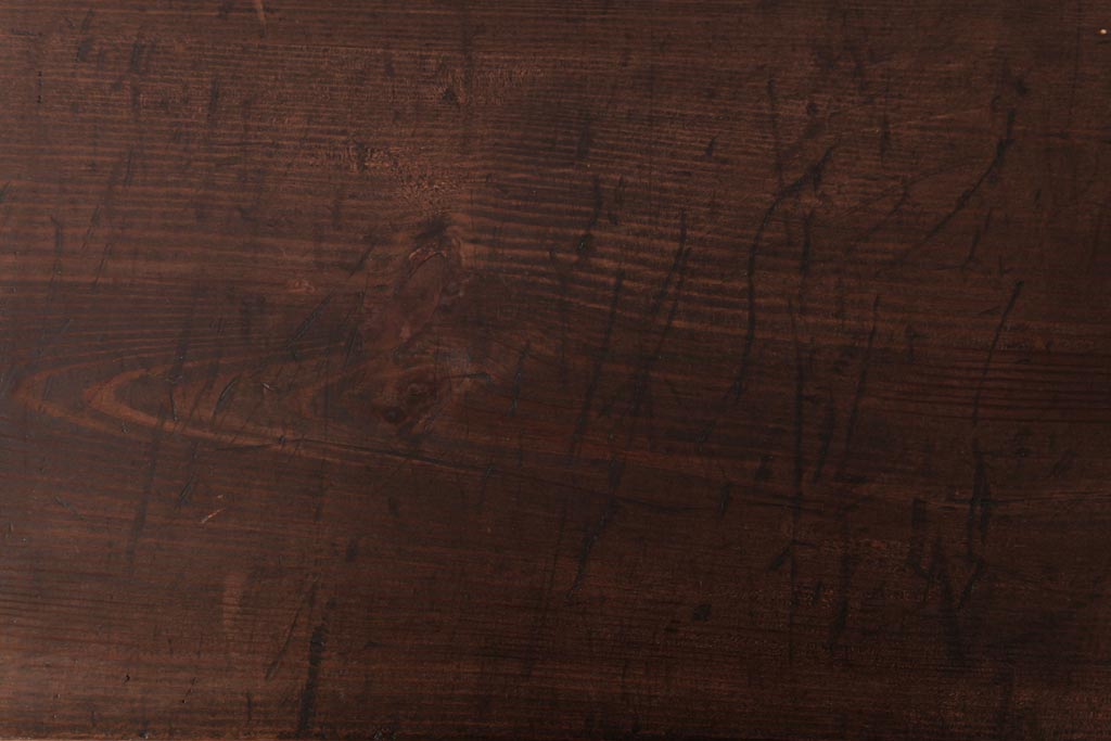 アンティーク雑貨　昭和初期　ベンチとしても使える重厚な佇まいの収納箱(木箱、本箱)