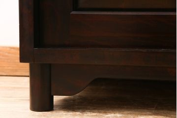 中古　九州民芸家具　幅広いシーンで活躍する和洋折衷な戸棚(サイドボード)(定価約22万円)