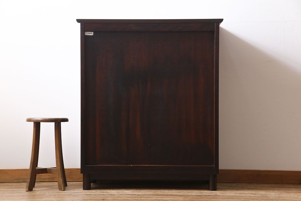 中古　九州民芸家具　幅広いシーンで活躍する和洋折衷な戸棚(サイドボード)(定価約22万円)