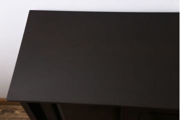中古　九州民芸家具　幅広いシーンで活躍する和洋折衷な戸棚(サイドボード)(定価約22万円)