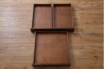 中古　イギリス　RACKSTRAW(ラックストロー)　高級感漂うレザートップテーブル(デスク、在宅ワーク、在宅用ダイニングテーブル)