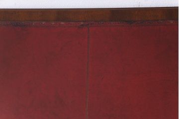 中古　イギリス　RACKSTRAW(ラックストロー)　高級感漂うレザートップテーブル(デスク、在宅ワーク、在宅用ダイニングテーブル)