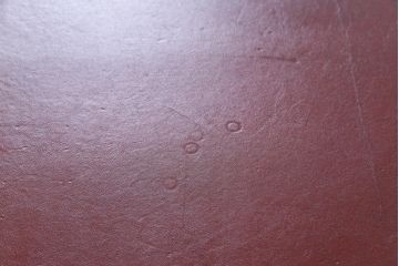 中古　イギリス　RACKSTRAW(ラックストロー)　高級感漂うレザートップテーブル(デスク、在宅ワーク、在宅用ダイニングテーブル)