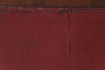 中古　イギリス　RACKSTRAW(ラックストロー)　高級感漂うレザートップテーブル(デスク、在宅ワーク、在宅用ダイニングテーブル)