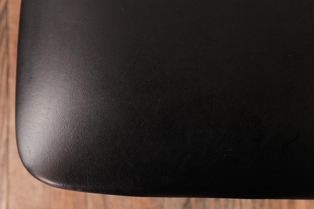 アンティーク家具　G-PLAN(ジープラン)　レザーの座面がシックなダイニングチェア(ワークチェア、椅子)(1)