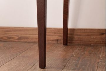 アンティーク家具　G-PLAN(ジープラン)　レザーの座面がシックなダイニングチェア(ワークチェア、椅子)(1)