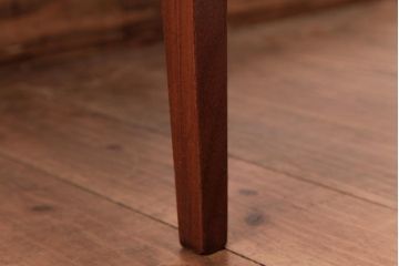 アンティーク家具　G-PLAN(ジープラン)　レザーの座面がシックなダイニングチェア(ワークチェア、椅子)(1)