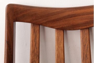 アンティーク家具　G-PLAN(ジープラン)　レザーの座面がシックなダイニングチェア(ワークチェア、椅子)(2)