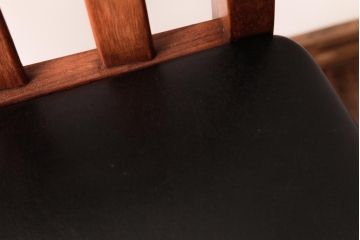 アンティーク家具　G-PLAN(ジープラン)　レザーの座面がシックなダイニングチェア(ワークチェア、椅子)(2)