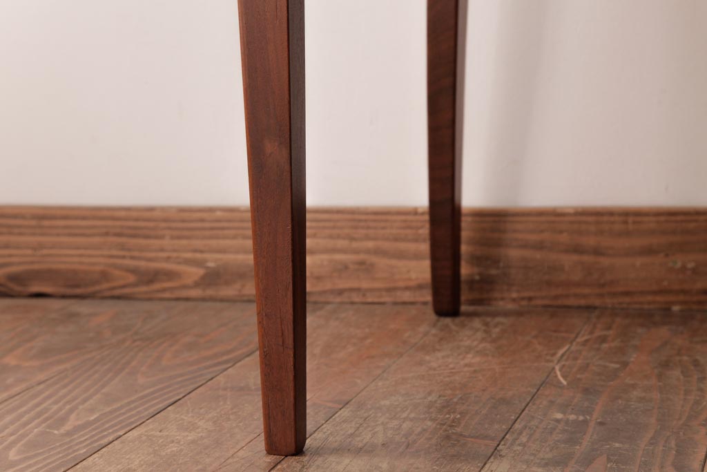 アンティーク家具　G-PLAN(ジープラン)　レザーの座面がシックなダイニングチェア(ワークチェア、椅子)(2)