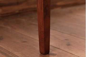 アンティーク家具　G-PLAN(ジープラン)　レザーの座面がシックなダイニングチェア(ワークチェア、椅子)(2)