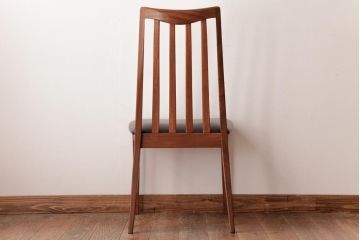 アンティーク家具　G-PLAN(ジープラン)　レザーの座面がシックなダイニングチェア(ワークチェア、椅子)(2)