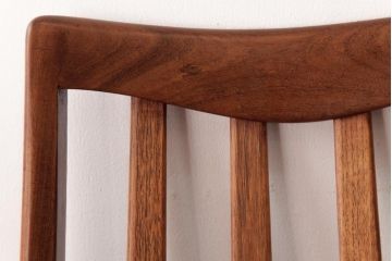 アンティーク家具　G-PLAN(ジープラン)　レザーの座面がシックなダイニングチェア(ワークチェア、椅子)(3)